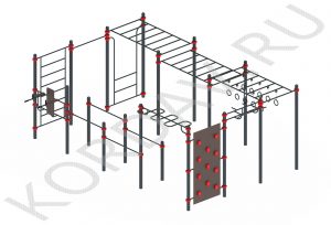 Воркаут многофункциональный (89 труба) СТ 1.944